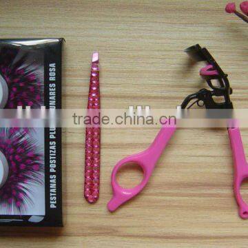 Personal eyelash curler tool set for lady