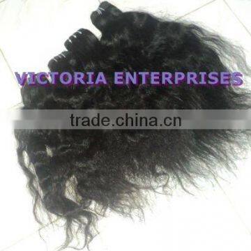 100g Human Hair Afro Curl Yaki Straight