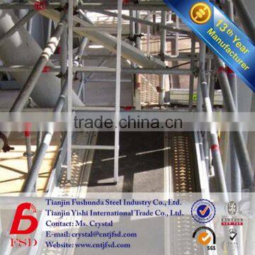 a frame aluminium scaffolding net system