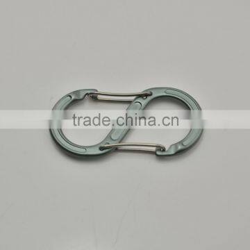 S Shape Double Gates Carabiner Colored photo-3