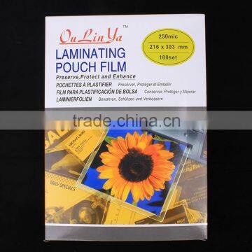 Laminating film, pouch, A4-125/A5-100