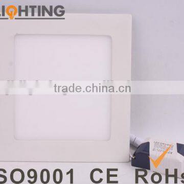 square led ceiling light 9W 110-260V 800lm CE ROHS approved