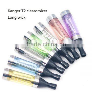 2013 stock wholesale kanger T2 clearomizer long wick