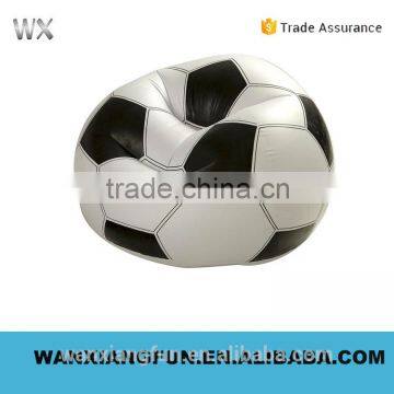 inflatable football shaped sofa chair