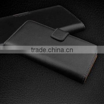 Genuine Real Leather Wallet stand case cover for HTC one M9
