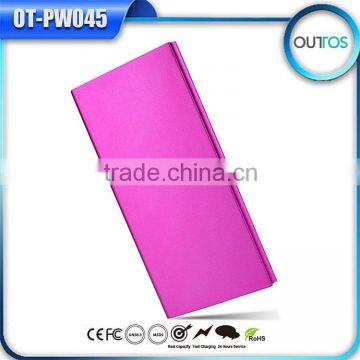 Ultrathin 8000mAh Portable Battery Charger Power Bank for iPhone Samsung