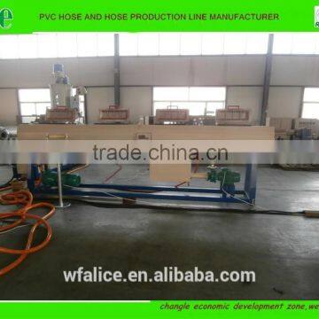 Agriculture lay flat hose extrusion line