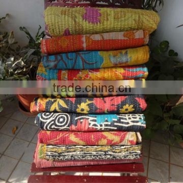 Vintage Cotton Kantha quilts