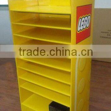 Corrugated Cardboard Floor Tiles Display Racks for Lego                        
                                                                Most Popular
