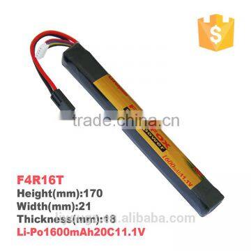 Factory Price F4R16T Firefox Li-Po 1600mAh 20C 11.1V Airsoft airsoftgun Cyma airsoft/M4 Airsoft Gun