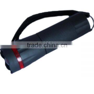 1 Watt zoom ABS rubber Fashion torch light