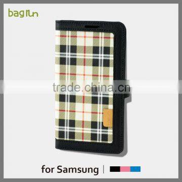 Hot Selling Colorful Mobile Leather Flip Phone Case Cover for Samsung Galaxy s6 J7