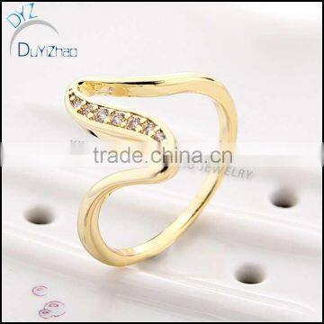 cheap gold/silver wedding ring silver imitation ring