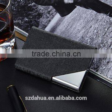 shenzhen dahua Stainless Steel Metal Business Card Holder id card holder/ credit card holde