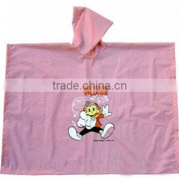 Wholesale PVC cute rain poncho for women