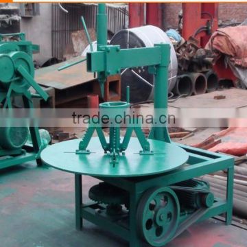 Semi-control waste tire recycling machine / used tyre cutting machine