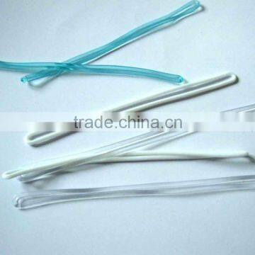 eco-friendly clear plastic loops (M-LP039)