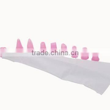 10 pcs Pastry Plastic Nozzels DIY EVA Piping bag set