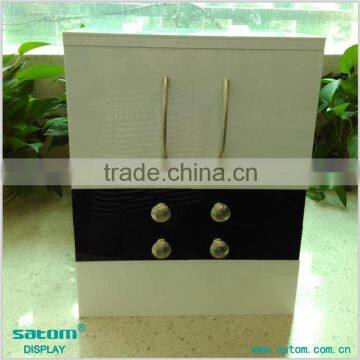 Wholesale Hot Sale Professional Acrylic Clear Cube Makeup Organizer Drawer photo-3