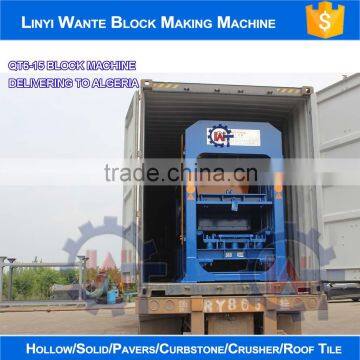 WANTE MACHINERY WANTE BRAND Used Fully Automated Brick Production Line/paver Brick Making Machine