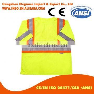 reflective tape summer t shirt 3m wholesale safety shirts reflective tape hi vis bird eye shirt