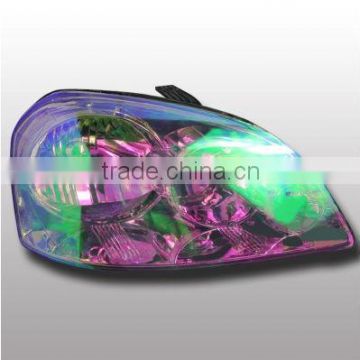 Guranteed 100% wholesale auto led headlight film / car led light vinyl film