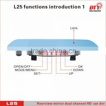 Dvr Recorder, 4.3 Inch Lcd Car Dvr ,hd Car Rearview Mirror, L25 photo-4