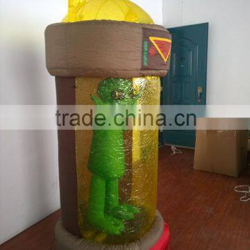 DJ-XT-18 Green Inflatable Alien ET in the Storage Crazy Home Decoration Lighted photo-4