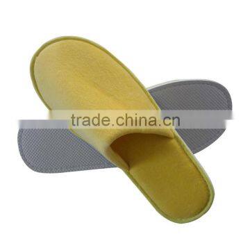 new design velour disposable hotel slipper