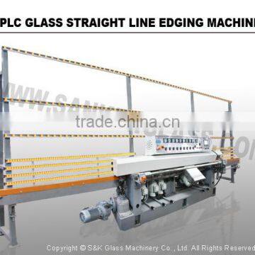 PLC Glass Single Edger Glass Straight Edge Grinder