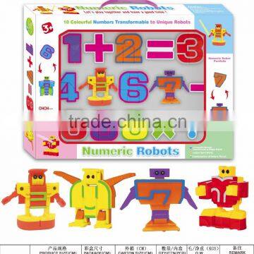 Kids Toys 26 Colorful Letter Transformable to Unique Robots photo-2