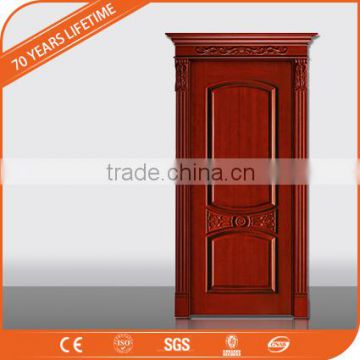 JFCG New Material Eco-WPC Red Bedroom Door