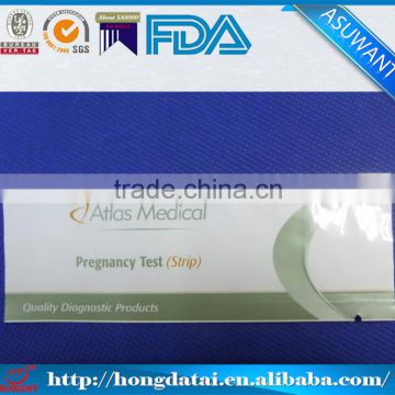 wholesale three side seal plastic bag with tear notch for pregnancy test strip                        
                                                                                Supplier's Choice