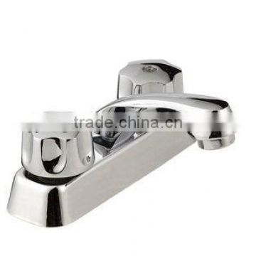 Double handles 4" faucet with modern design