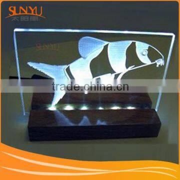 Design Attractive Acrylic LED Display PMMA LED Display