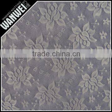 Flat Peony Designer Flower Gray Resilient and Bright Nylon Spandex Lace Fabric for Spring and Summer Dress Wholesale 4176 photo-2
