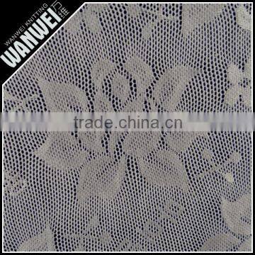 Flat Peony Designer Flower Gray Resilient and Bright Nylon Spandex Lace Fabric for Spring and Summer Dress Wholesale 4176 photo-3