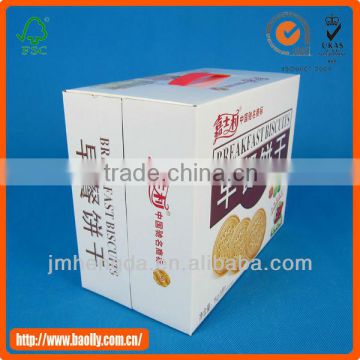 5-ply colorful corrugated carton box with handle