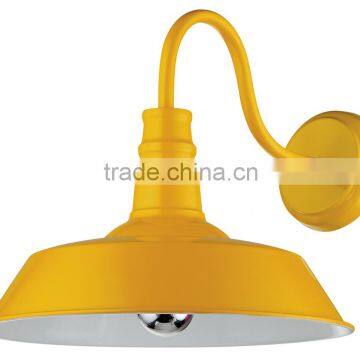 Vintage Simple Wall Sconce With Painting Black White Red and Plating Copper W4031 photo-6