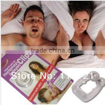 Magnets Silicone Snore Nose Clip Silicone Anti Snoring Aid Snore Stopper Nose Clip Device