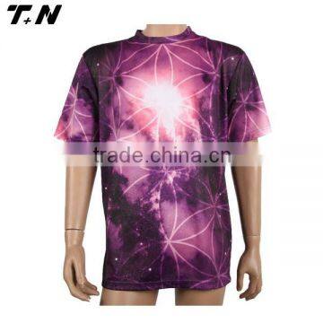Fashionable 100% polyester cool quick dry T-shirt