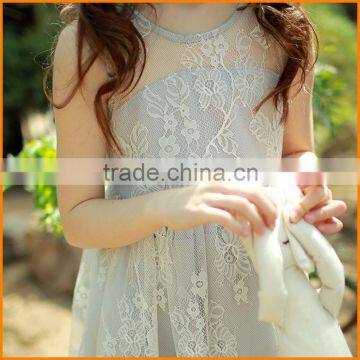 2016 Children Dress Korean New Summer Skirts Eplosion Custom Lace Dress 63L95