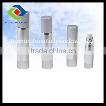 15ml 30ml 50ml Aluminum airless bottle for cream packaging