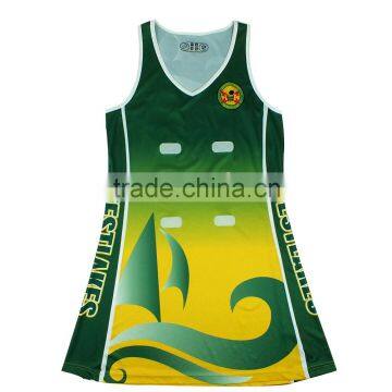 Custom new design team cheap netball skirt