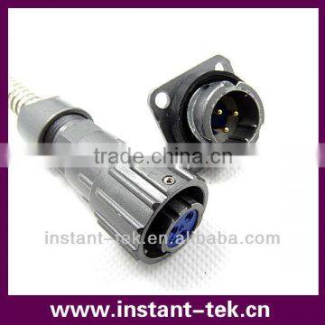 waterproof plug and socket with 3 pin