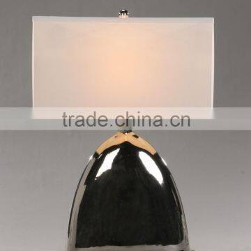Glass Silver Table Lamp for Bed Decoration With UL photo-3