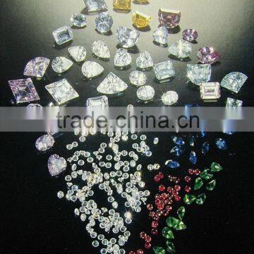 Loose Gemstone Cubic Zirconia CZ Gemstone for Sterling Silver Jewelry Making Supplies Jewelry Finding Large Size cz Gemstone
