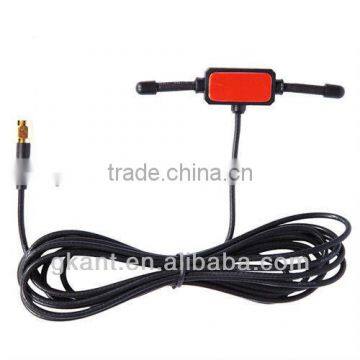 Car external adhesive digital dvb-t vhf 470~860MHz indoor antenna