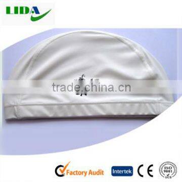 High quality silicone PU swimming cap with logo