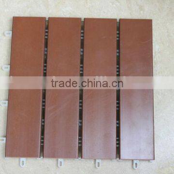 newly style PS plastic wooden outdoor flooring